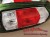 VW Caddy MK1 Rear ''Clear-Red-Clear'' Tail Lights (Pair of)