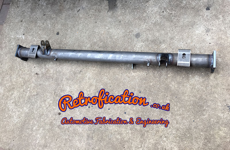 VW MK1 Caddy Shortened, Flipped, Disc Brake Custom Axle Retrofication