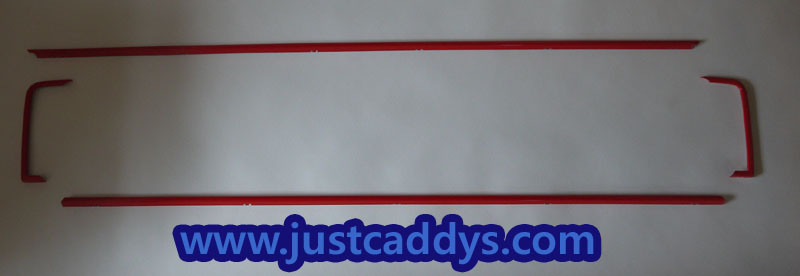 Vw Mk1 Golf Caddy Gti Red Grill Trim Set Retrofication