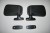 VW MK1 Golf, Caddy, Jetta, Scirocco Hagus OEM Flag Door Mirrors (Pair of)