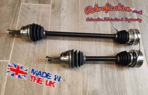 VW MK2 Golf Caddy 100mm 02A 02J G60 5sp 1.8T VR6 ABF TDI Conversion Driveshafts