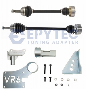 MK1 Golf VR6, 2.8 & 2.9 Engine Mounting Kit 5Sp 02A 02J with Driveshafts