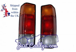 Genuine VW Caddy MK1 Rear Tail Lights (Pair)