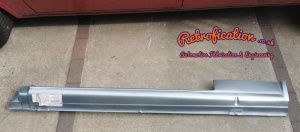 VW MK1 N/S Left Caddy Outer Sill Rear