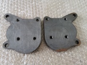 Weld-on MK1 Caddy Pickup Axle End Plates, for MK4 Disc Brakes