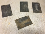 Used MK1 Caddy Fuel Tank Rubber Isolation Mats