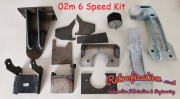 Weld-in MK1 Golf VR6, 4Motion R32 Mounting Kit 6Sp 02M gearbox