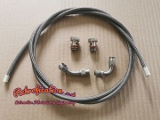 VW MK1 MK2 Golf 02A & 02J Hydraulic Hose & Fittings for Metal Slave Cylinder